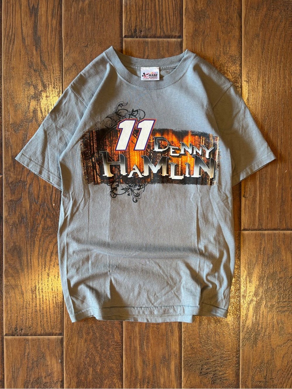 Vintage Y2K Denny Hamlin NASCAR Racing T-Shirt